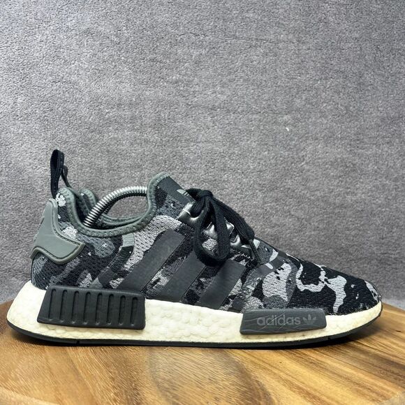 Adidas Other - Adidas NMD_R1 Grey Camo FZ0077 Athletic Training Shoes Sneakers Men's Size 9.5